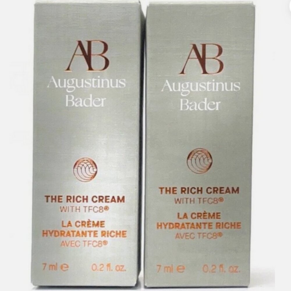 2 PACK Augustinus Bader The Rich Cream 7 ml X 2 PIECE Set NEW in Box